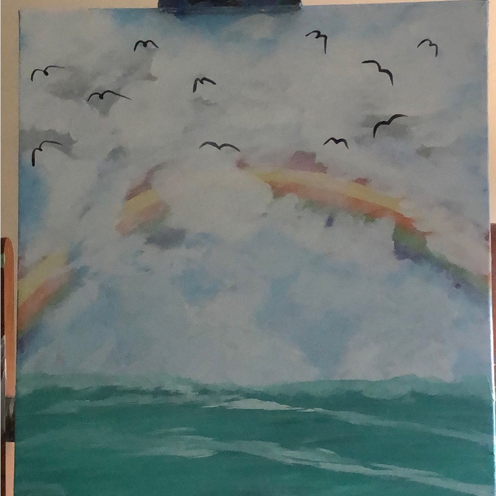 Acrylic painting